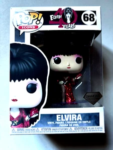 FUNKO POP #68 ELVIRA EDIZIONE 40° ANNIVERSARIO VINILE ACTION FIGURE NUOVO CON SCATOLA QUASI NUOVO+ - Foto 1 di 2