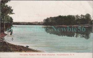 Poughkeepsie NY - SEE AM HUDSON RIVER STATE HOSPITAL - Postkarte - Bild 1 von 2