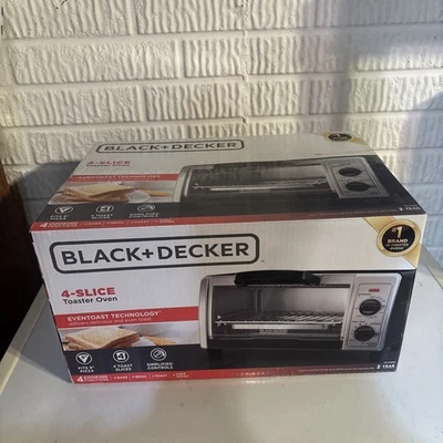 Black & Decker TO1750SB 4-Slice Natural Convection Toaster Oven, Stainless Steel - Image 1 of 4