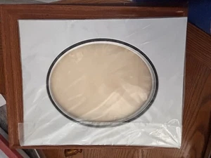 11x14 Double Mat Pk of 4 Beveled 8x10 Oval Opening White Base/Black Accent - Picture 1 of 2
