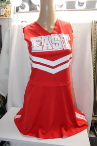 Adult Cosplay Red Kids Disney East High School Musical Cheerleading Outfit M26W - Picture 1 of 8