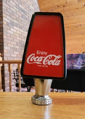Beautiful 1950's Coca Cola Coke Tombstone Tap Handle Knob Marker - Image 1 of 4