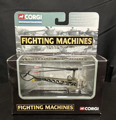 Corgi Fighting Machines Toy - Pork Chop Hill Bell 47 Chopper Helicopter Model - Image 1 of 2
