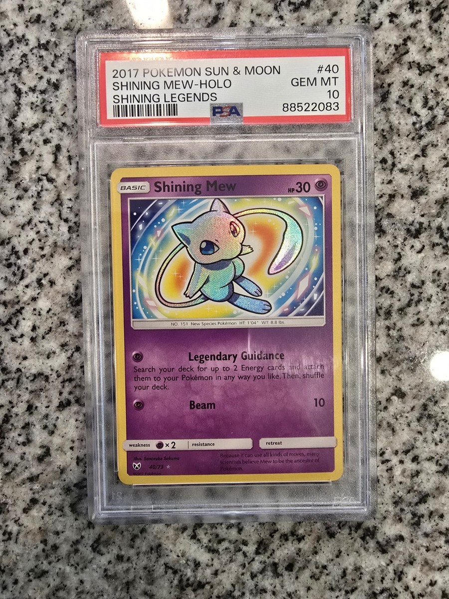 Pokémon TCG Professional Sports Authenticator (PSA) Shiny Pokémon TCG Professional Sports Authenticator (PSA) Shiny