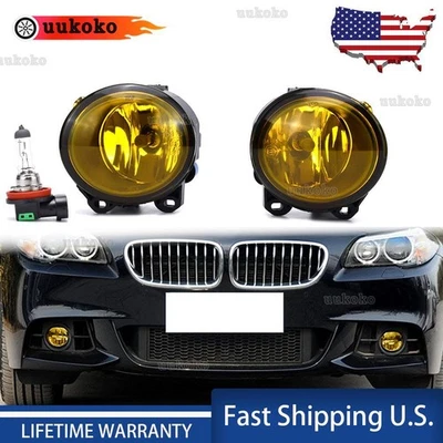 Left+Right For BMW E92 E93 F07 F10 F22 F23 M Sport Front Bumper Fog Light Lamps Foto 1 de 4