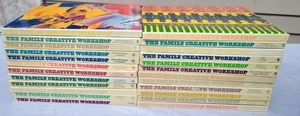 The Family Creative Workshop Complete Set w/ Index Hardcover Vintage Books - Picture 1 of 1