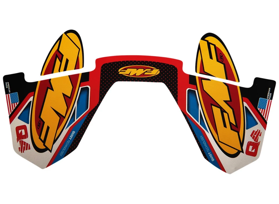 Calcomanías de repuesto de escape FMF Q4 HEX Wrap (014843) Foto 1 de 1