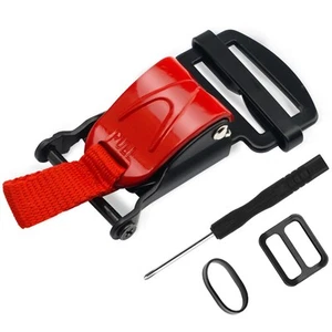 URLWALL Helm Schnellverschluss Schnalle Ersatz Kit, alle Edelstahl Ratc... - Bild 1 von 6