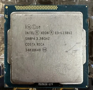 Intel Xeon E3 - 1230 V2 / SR0P4 3.30GHz 8MB Quad-Core CPU LGA 1155 - Picture 1 of 2