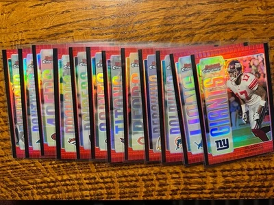 LOT OF (12) 2005 Bowman Chrome Football RED REFRACTORS ‼️FRESH PACKS‼️-See Pics - Image 1 of 4