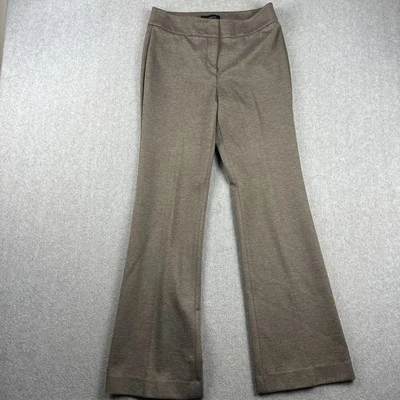 Pantalones chinos Talbots para mujer 6 beige corte boot acampanado elástico suave carrera Foto 1 de 4