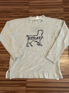 The Stray Dog Buffalo Grill And Bar Sweater Pullover grau Gr. XL - Bild 1 von 6