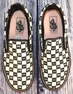 Vans X Lazy Oaf Limited Classic Slip On Checkerboard Women's Size 6.5 Men's 5 - Picture 1 of 9