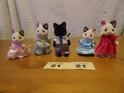 Sylvanian Families Town Series Tuxedo Cats - Image 1 of 4
