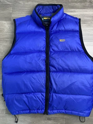 Vintage Eddie Bauer Vest  Ebtek Goose Down Jacket Puffer Zip Men’s Size Medium - Image 1 of 4
