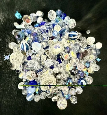 Hermosa mezcla de cuentas de cristal de Navidad ¡imprescindible ver!! Foto 1 de 4