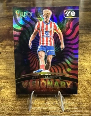 24-25 Panini Select LaLiga Marcos Llorente Atletico Madrid SP Case Hit Visionary - Image 1 of 2