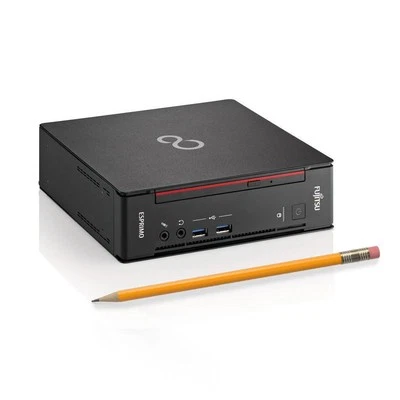 Fujitsu Esprimo Q556/2 Büro Mini-PC Quad Core i3-6100T SSD A-Ware Win11 - Bild 1 von 4