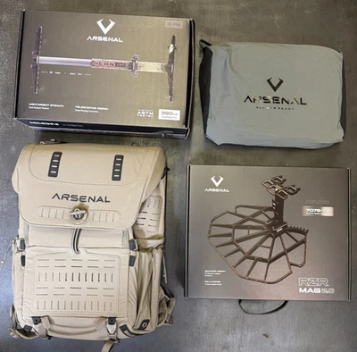 Hunt Arsenal Big Man Saddle Hunting Package 350LB Club Combo Package New - Image 1 of 2