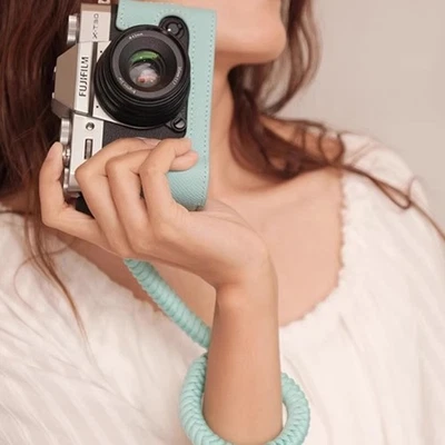 Genuine Leather Camera Bag Protect Case Belt For Fuji X100VI XT5 XT30 XT50 XS20 - Image 1 of 4