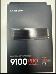 SSD Samsung 9100 Pro 4Tb + Heatsink M.2 Nvme PCIe 4.0 MZ-VAP4T0CW - Photo 1/1