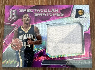 Jeff Teague 2016-17 Panini Spectra Spectacular Swatches Pink /49 (MEM) #65 - Image 1 of 2