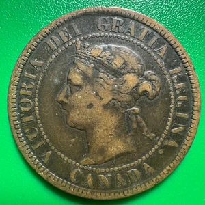 1884 Kanada Cent Victoria Regina CAN03 - Bild 1 von 10