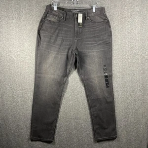 Banana Republic Travel Jeans Herren 35x30 Hose Athletic Fit Schwarz #411330 Neu - Bild 1 von 15