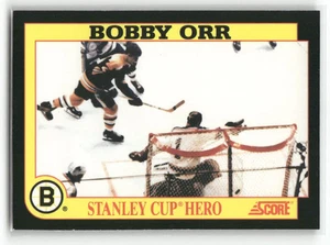 1991 Score Bobby Orr Stanley Cup Hero  - Picture 1 of 2