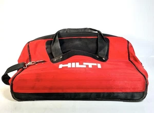 Hilti große rote robuste Bauunternehmer Baustelle Werkzeugtasche Seesack Halt alle - Bild 1 von 5