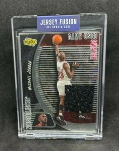 2021 Jersey Fusion 1997 Game Used Patch 1998 Upper Deck Ionix Michael Jordan - Picture 1 of 2