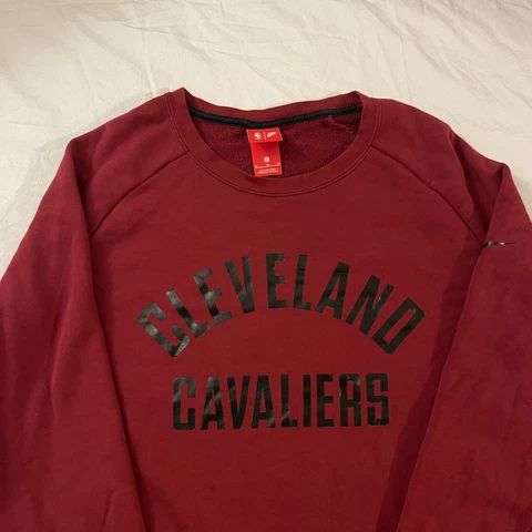 Nike NBA Cleveland Cavaliers Crewneck Pullover Sweatshirt Nike Orange Label XL Cover