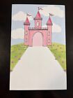 BLANK Lot of 99 Pink Princess Castle Party Invitations DIY Print at Home