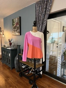 Cabana Life Rash guard Long sleeve shirt xtra large color block - Picture 1 of 12