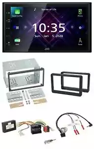 JVC DAB 2DIN Lenkrad Bluetooth USB Autoradio für Alfa Romeo Brera 159 Spider Nav - Bild 1 von 12