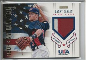 2012 USA Baseball 15U National Team Patches #6 Danny Casals TEAM USA 26/35