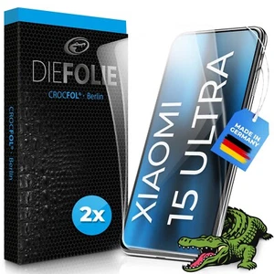Crocfol DIEFOLIE für Xiaomi 15 Ultra- 2 St. Premium Displayschutzfolien - Picture 1 of 5