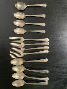 Vintage, (Set For 14) Simeon L & George H Rogers Co Xtra - Picture 1 of 2