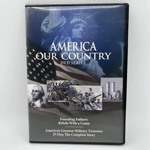 America Our Country: Founding Fathers: Rebels With a Cause - DVD - Documentry - Imagen 1 de 9