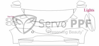 PreCut Suntek PPF-Ultra Clear Bra Film for 18+ Mazda 6 Mazda6 - Image 1 of 4