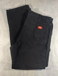 Dickies Vintage Carpenter Jeans Black Relaxed Fit - 36w x 30l - Picture 1 of 11