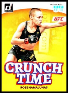 2023 Donruss UFC #4 Rose Namajunas Crunch Time - Picture 1 of 2