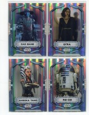 2022 Topps Finest Star Wars #1-100 BASE REFRACTOR - PICK FROM LOT