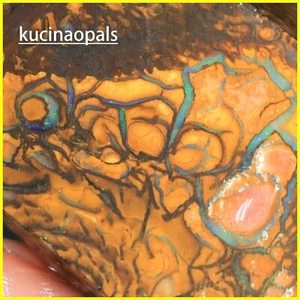 210 TCW ROUGH AUSTRALIAN BOULDER OPAL SLAB KucinaOpals +VIDEO - Picture 1 of 4