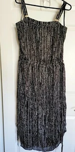 White House & Black Market Sleeveless Lurex Midi Dress Size M , L # F - Picture 1 of 12