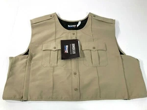 2XL TALL BLAUER 8470 WOOL BLEND ARMORSKIN VEST OUTER ARMOR CARRIER SILVER TAN - Picture 1 of 3
