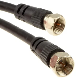 Cable Satelital Tipo F Cable Aéreo Macho a M Sky Virgin Extensión Enchufe a Enchufe - Imagen 1 de 3