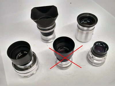 OKC PO3-3m 50mm f/2 M39 RFr mirroless cameras CZ Planar Copy Konvas OKC1-50-1 - Image 1 of 4