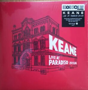 Keane: Live at Paradiso 29.11.04 RSD 2024 Exclusive Red/White 2 LP, NEU/NEW! 
