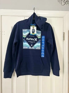 Hurley Sweatshirt Hoodie Youth Sz Medium L 14-16 Blue New - Picture 1 of 3